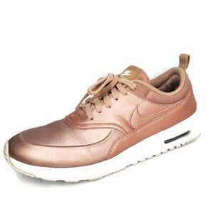 Nike Air Max Thea SE Metallic Rose Running Shoes Women's Size 9.5